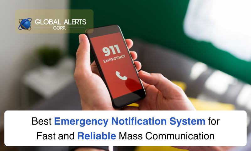 Best emergency notification system | Fast and reliable mass communication for public safety and emergency alerts