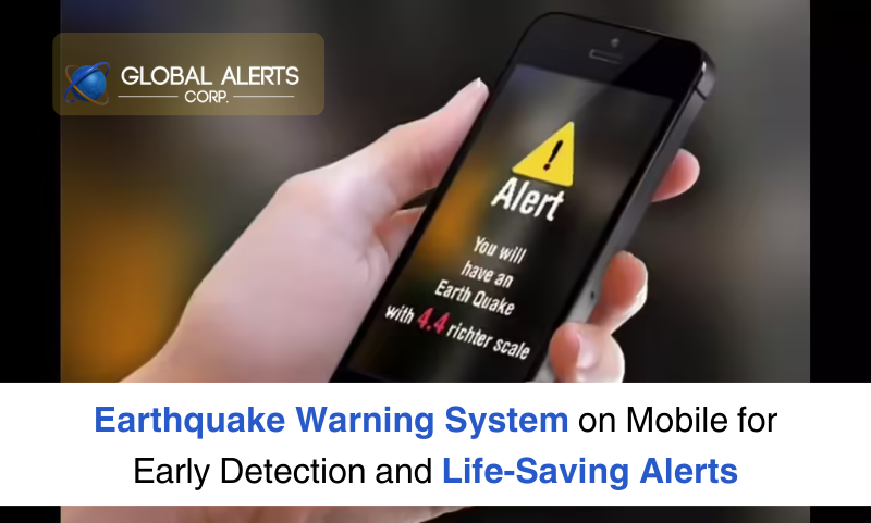 Earthquake warning system on mobile | Early seismic detection and instant life-saving alerts for public safety
