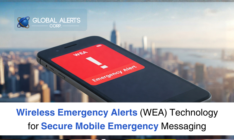 Wireless Emergency Alerts WEA technology | Secure mobile emergency messaging for public safety and real-time alerts